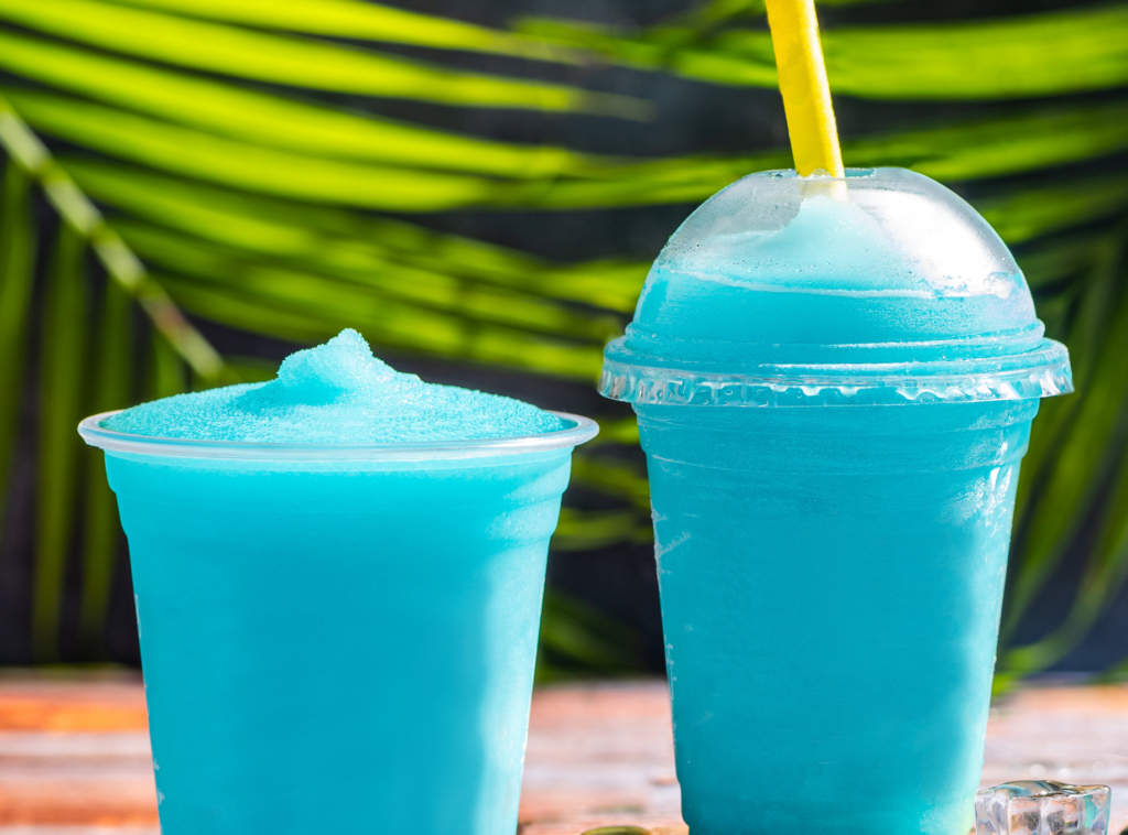 blue slush drinks